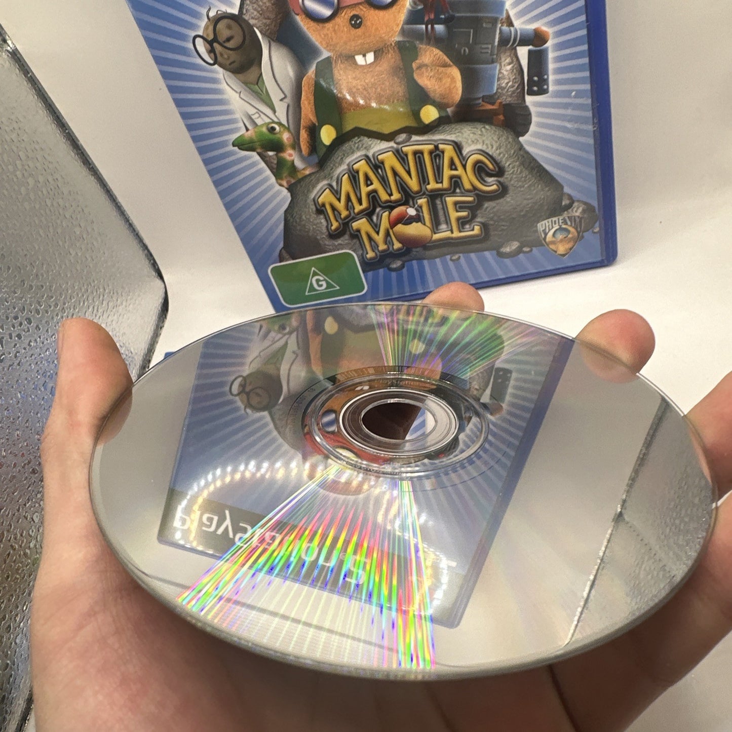 Maniac Mole • PlayStation 2 PS2 Game + Manual (2005) PAL AUS • Phoenix Games