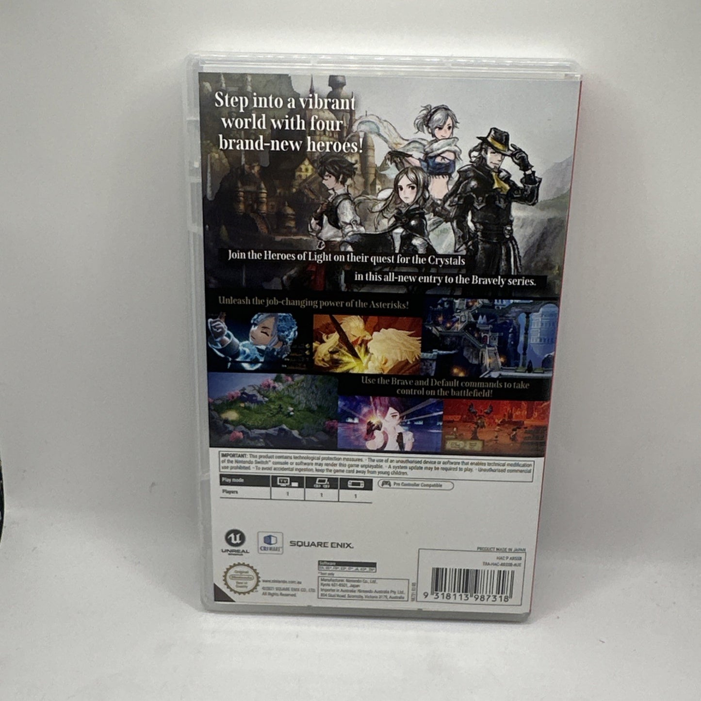 Bravely Default II 2 • Nintendo Switch (2021) Australian Release • RPG JRPG