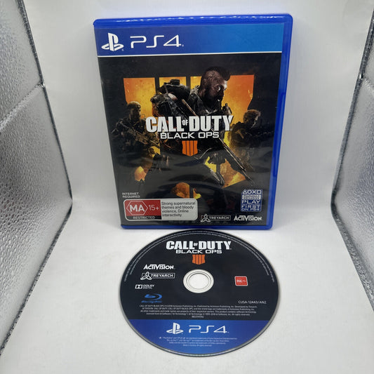 Call of Duty: Black Ops 4 • PlayStation 4 PS4 Game (2018) AUS • COD BO IIII