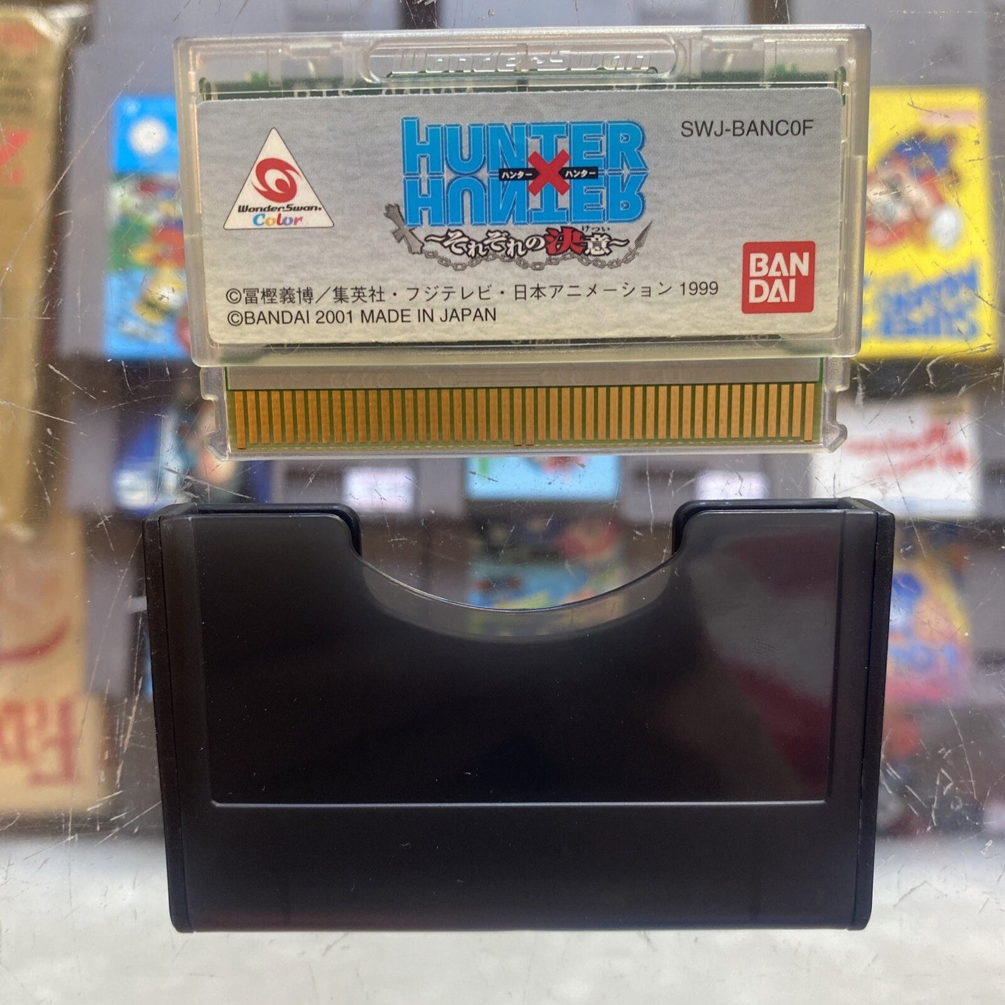 Hunter X Hunter: Each One’s Determination WonderSwan Color Game Boxed + Manual