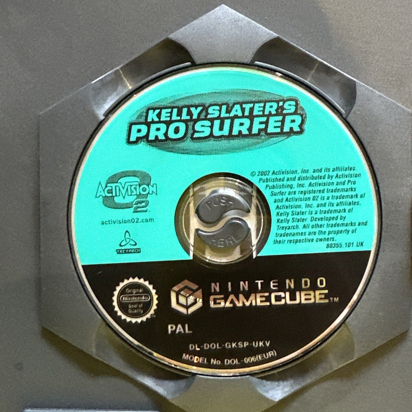 Kelly Slater’s Pro Surfer • Nintendo GameCube Game (2002) PAL AUS • Surfing