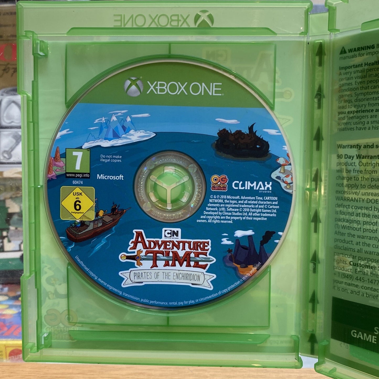 Adventure Time: Pirates of the Enchiridion Xbox One Game (2018) Tested/Working!