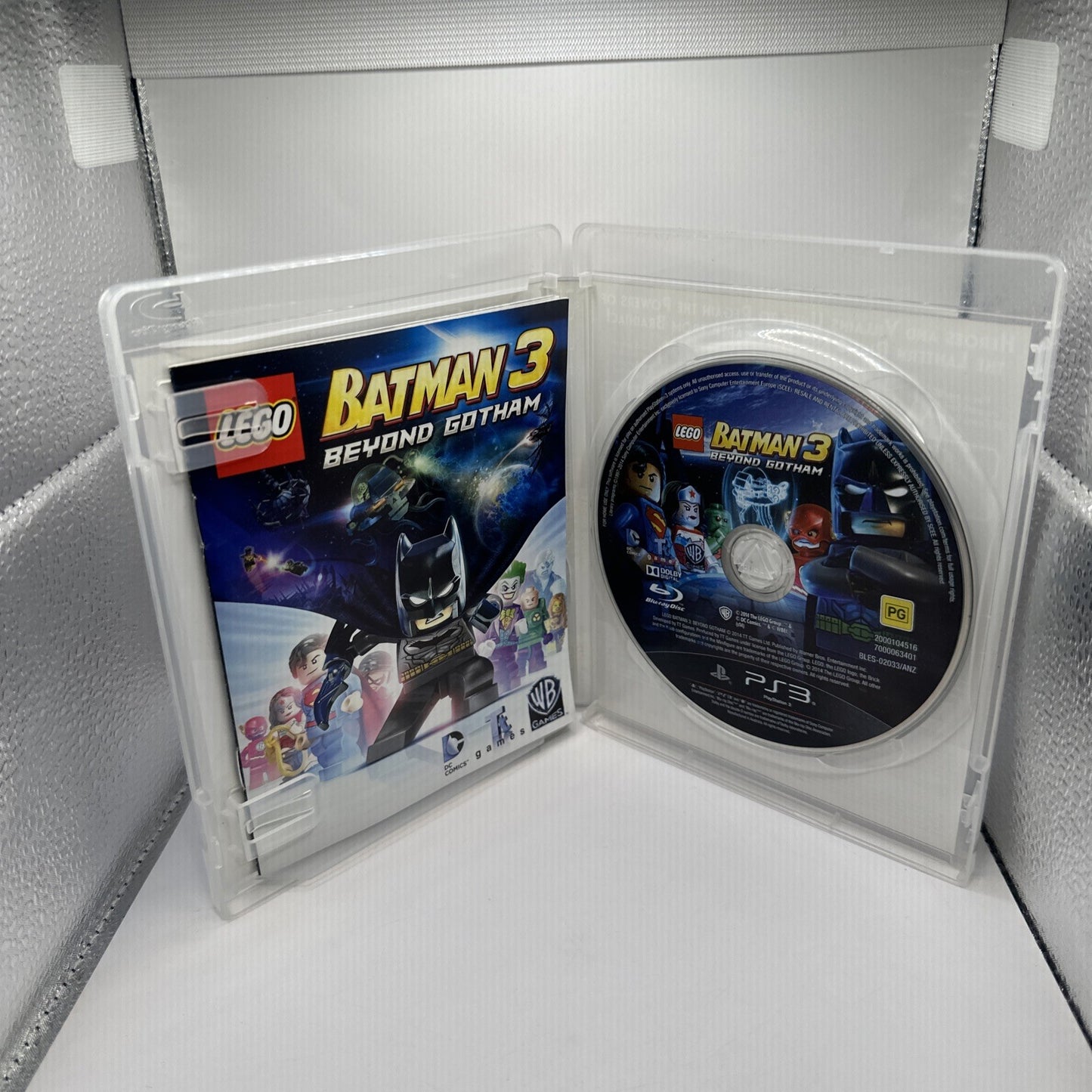 LEGO Batman 3: Beyond Gotham • PlayStation 3 PS3 Game + Manual (2014) Complete