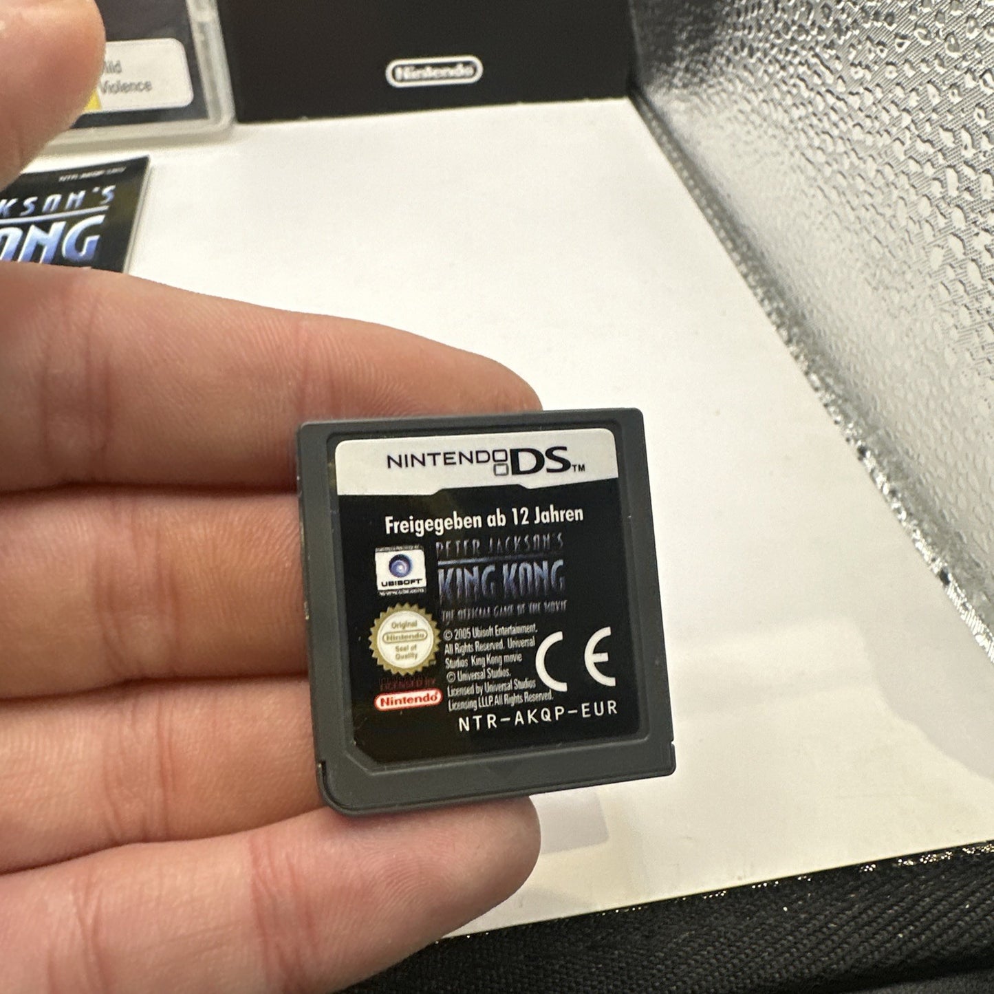 Peter Jackson’s King Kong: Game of The Movie • Nintendo DS + Manual (2005) CIB