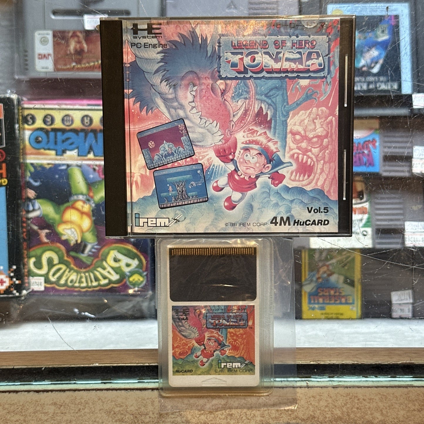 Legend of Hero Tonma • PC Engine Game (1991) Complete With Manual • NTSC-J HU