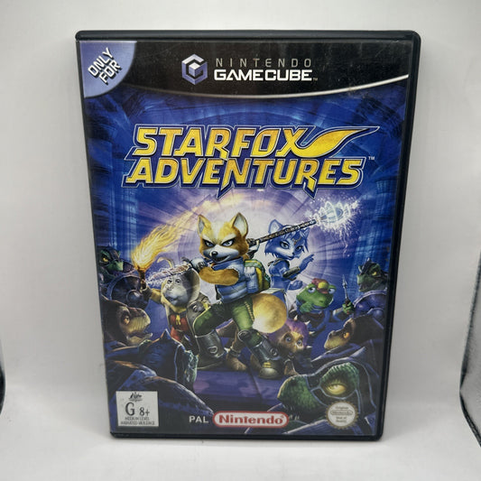 Starfox Adventures • Nintendo GameCube Game (2002) PAL AUS