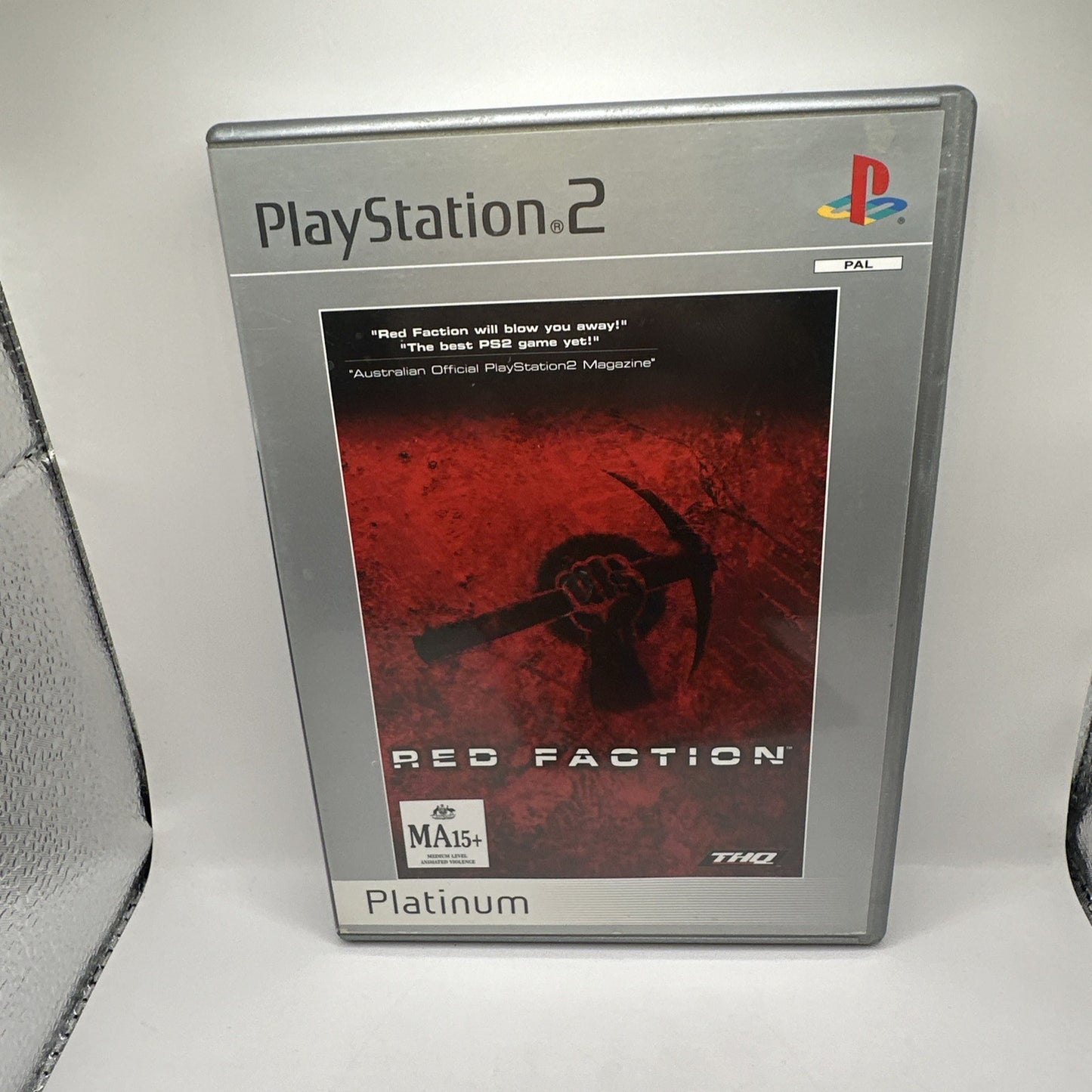 Red Faction • PlayStation 2 PS2 Game + Manual (2001) PAL AUS Complete CIB • THQ