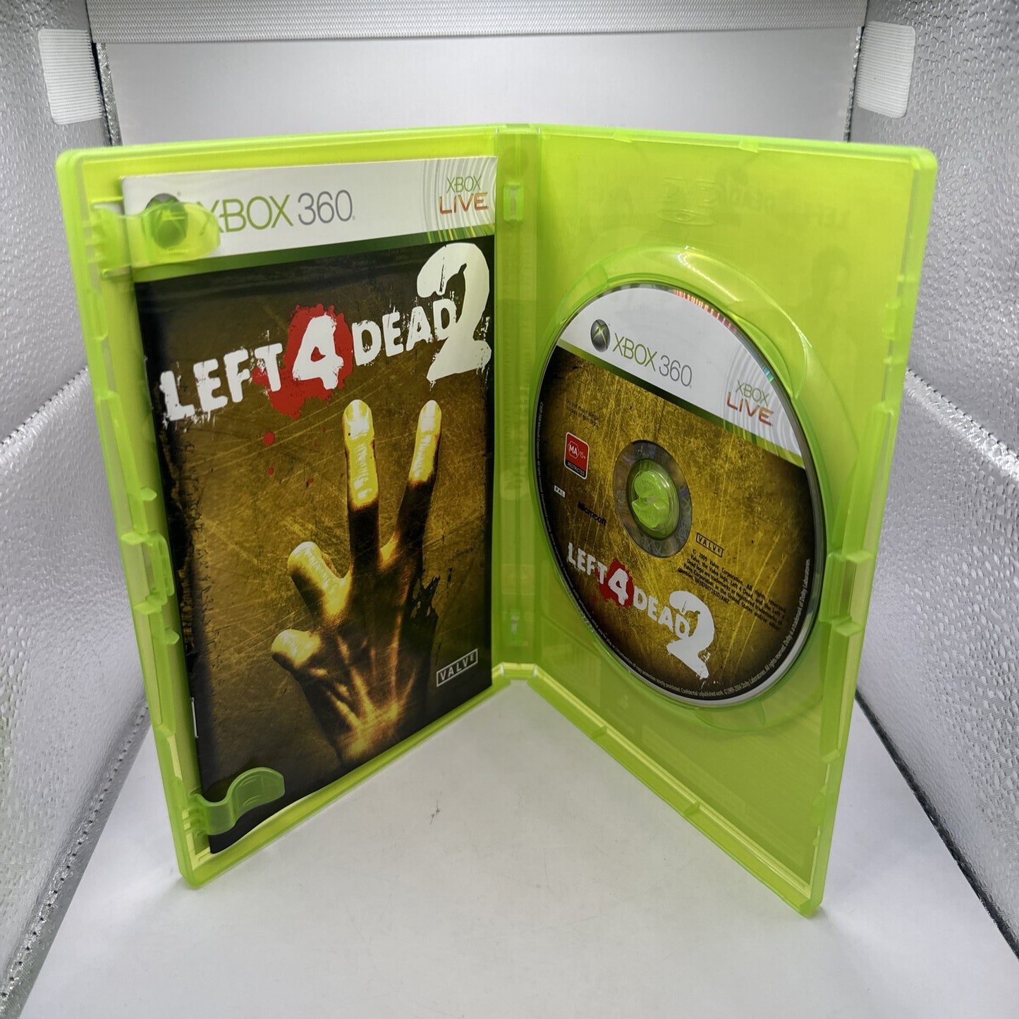 Left 4 Dead 2 • Xbox 360 Game + Manual (2009) PAL AUS • Complete CIB • Valve FPS