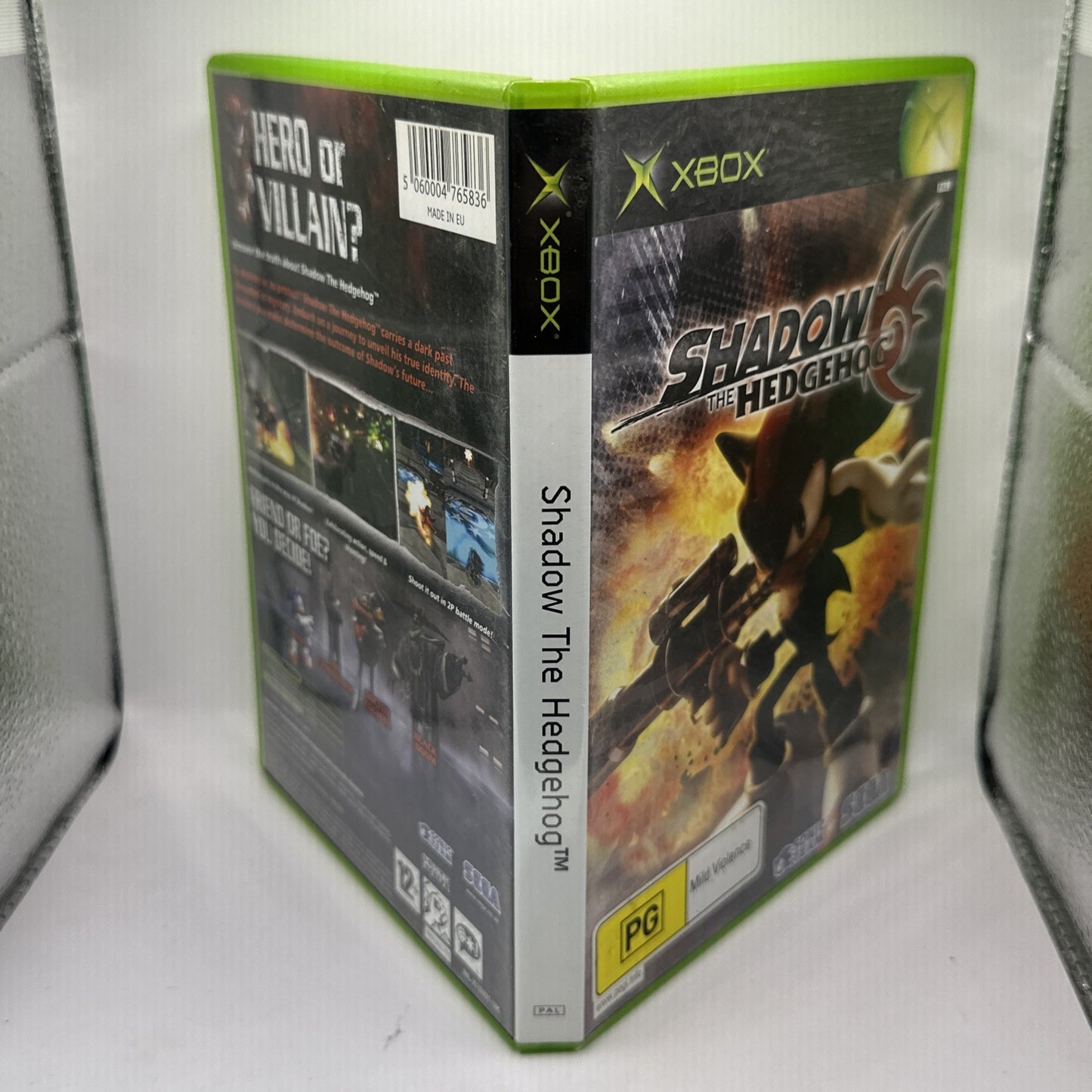 Shadow The Hedgehog • Xbox Original Game (2005) AUS PAL • Sonic Team SEGA Games