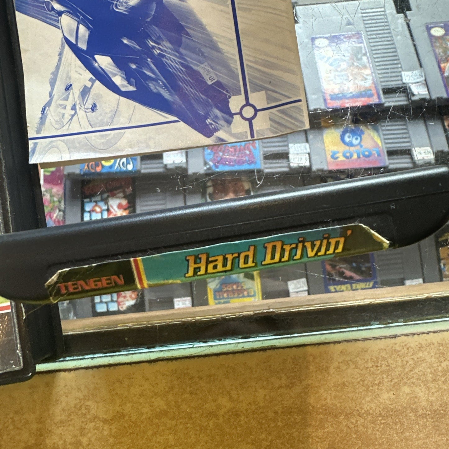 Hard Drivin' • SEGA Mega Drive Game + Manual (1991) Complete CIB • Car Racing