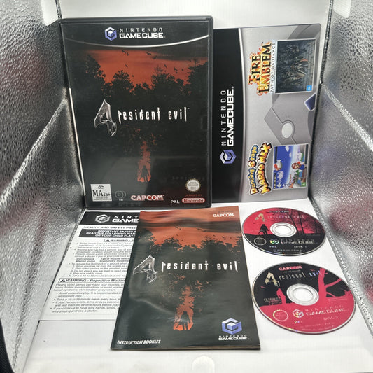 Resident Evil 4 • Nintendo GameCube Game + Manual (2005) PAL AUS • Complete CIB