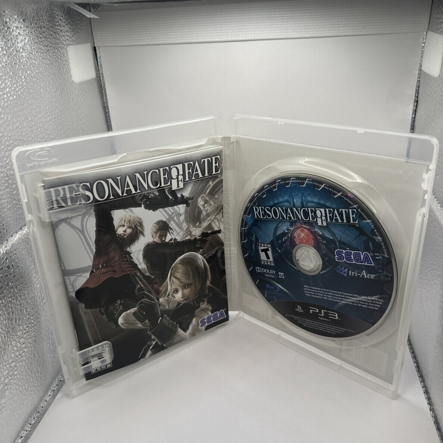 Resonance Of Fate • PlayStation 3 PS3 Game + Manual (2008) SEGA • Complete CIB