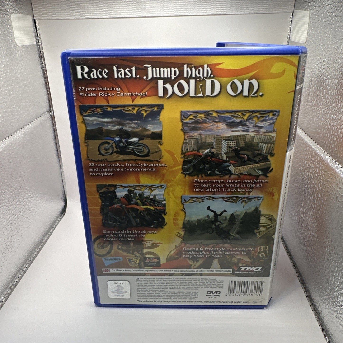 MX Superfly Ft Ricky Carmichael and Chad Reed • PS2 Playstation 2 Game + Manual