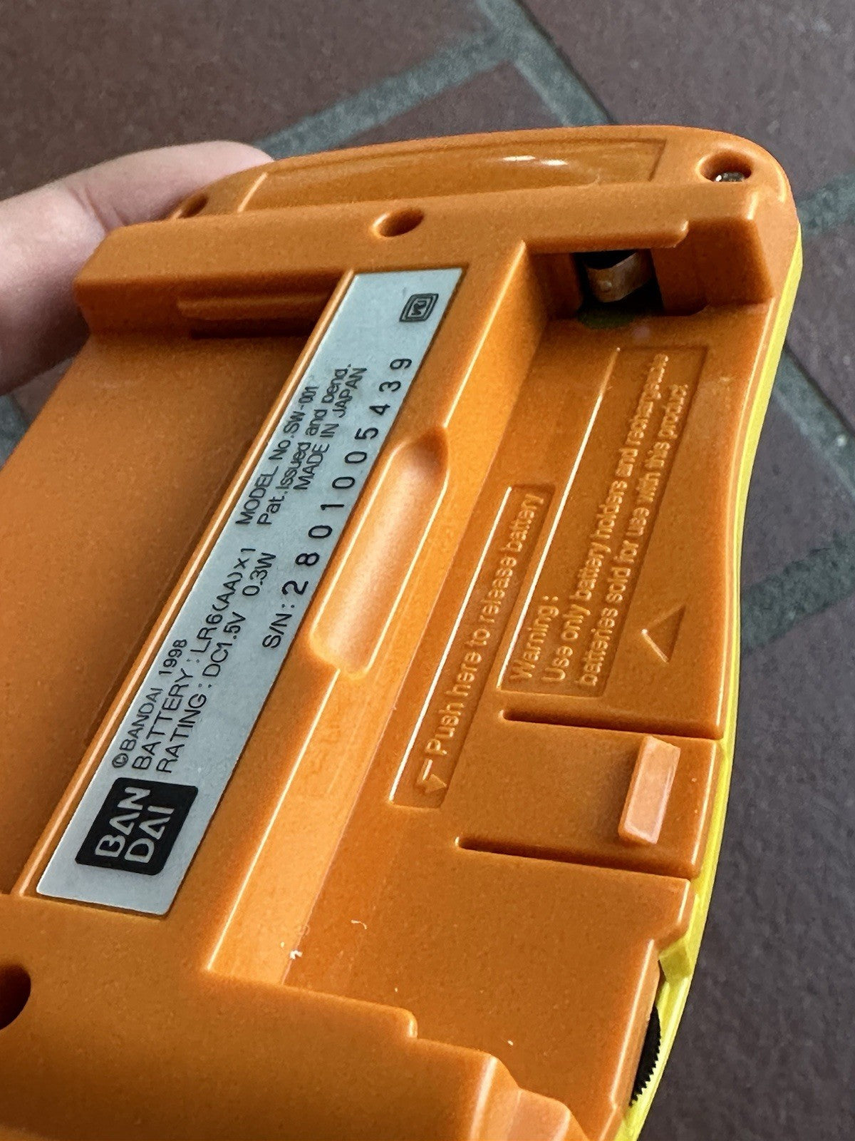 Bandai WonderSwan Console • Chocobo Final Fantasy Limited Edition Yellow SW-001