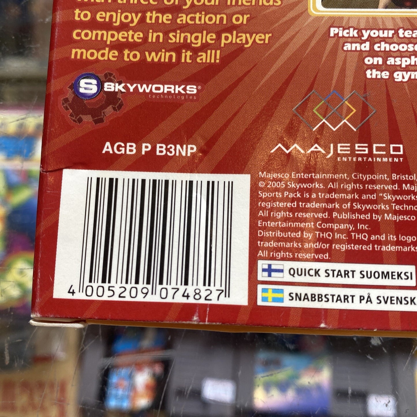 Majesco's Sport Pack 3 Games In One Gameboy Advance Game + Manual BOXED GBA