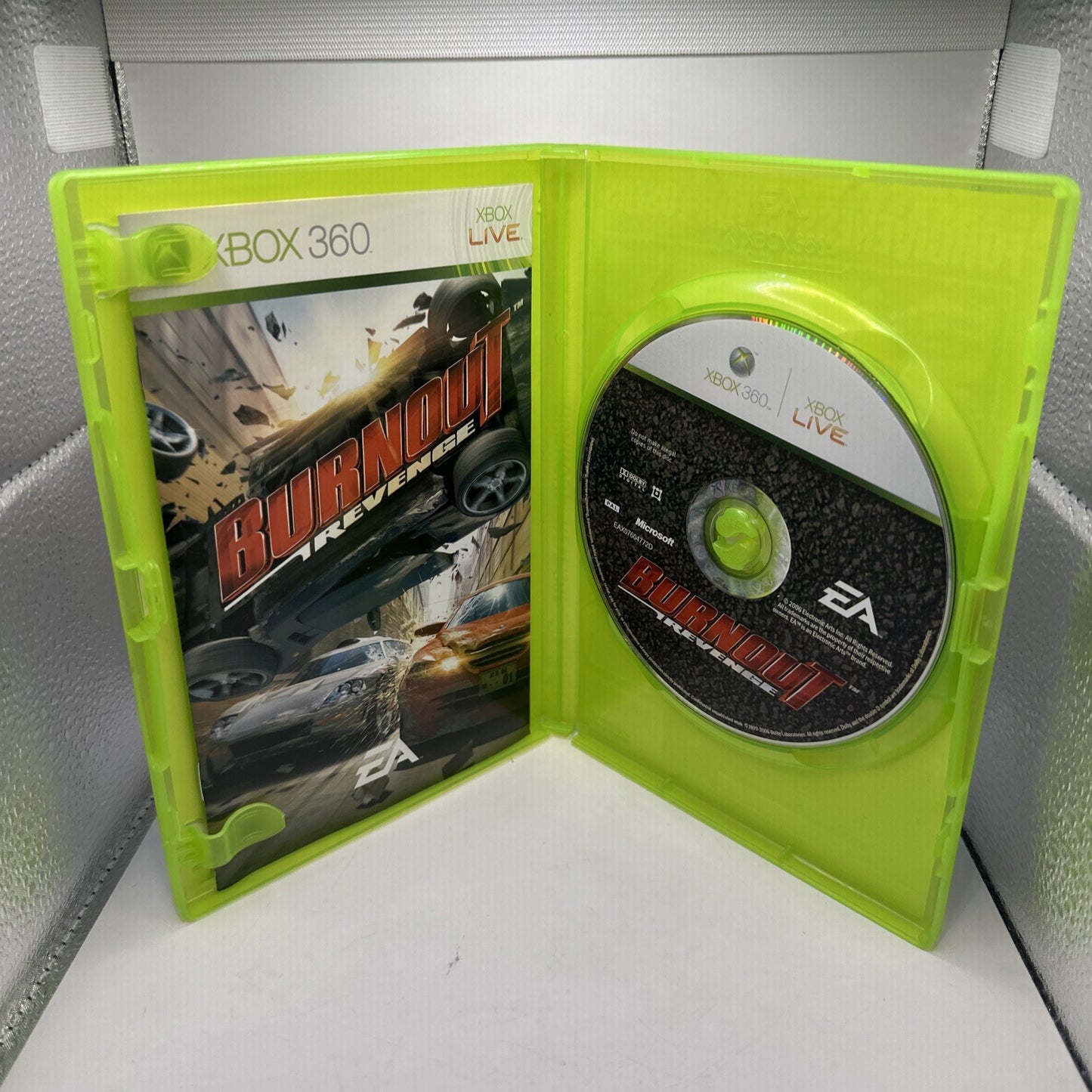 Burnout Revenge • Xbox 360 Game + Manual (2006) PAL AUS • Complete • Car Racing