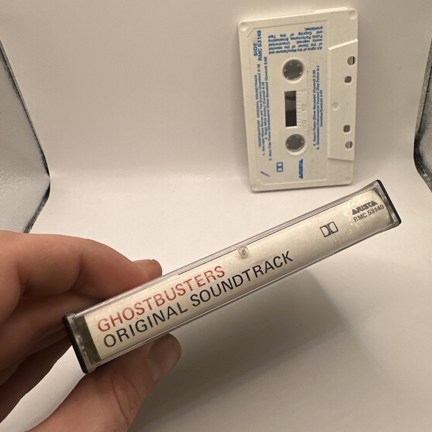 Ghostbusters Original Soundtrack Music Cassette Tape (1984) Arista Records