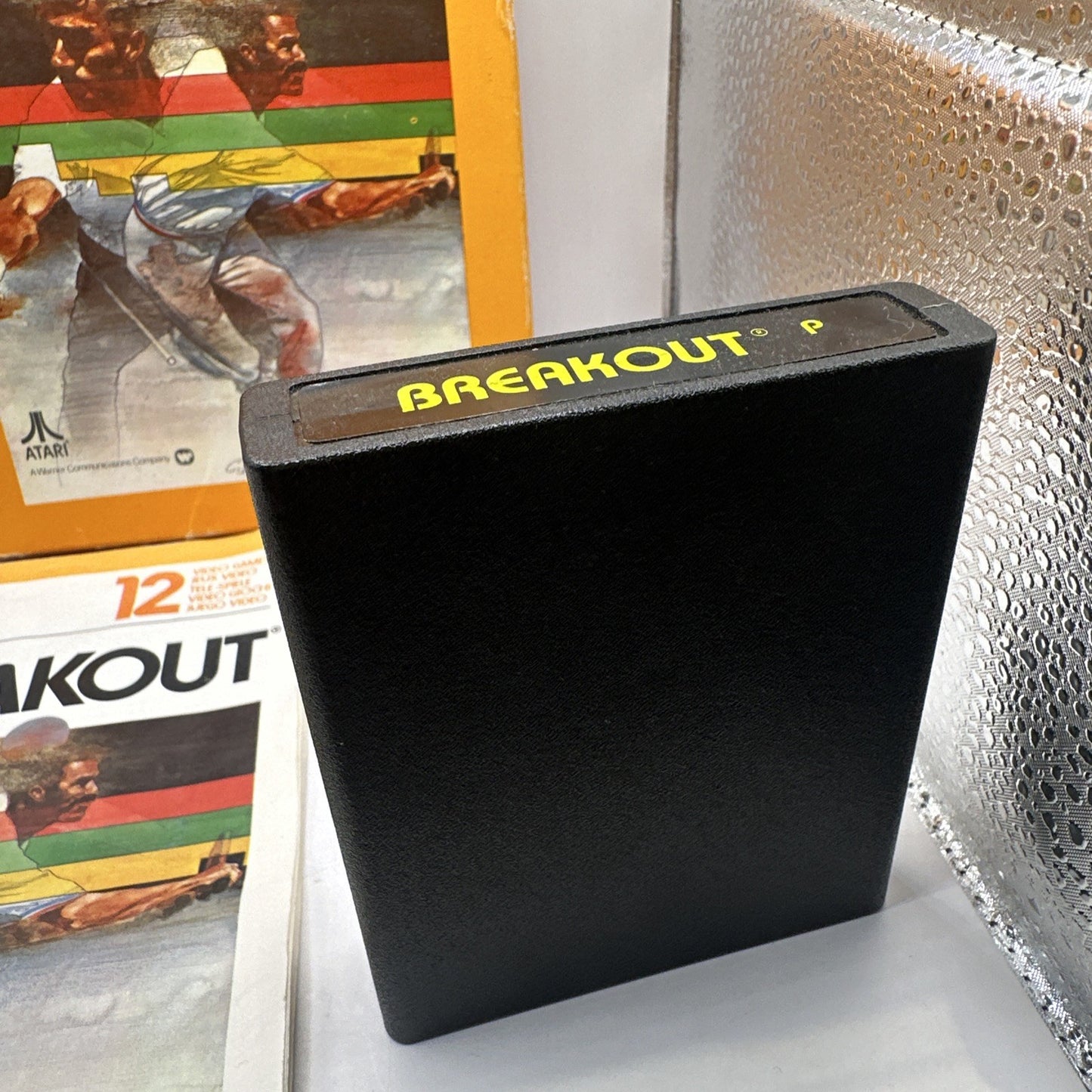 Breakout • Atari 2600 Game In Box + Manual (1978) Complete Boxed CIB