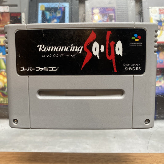 Romancing Saga Super Famicom Game • Cartridge Only • NTSC-J Japan Import