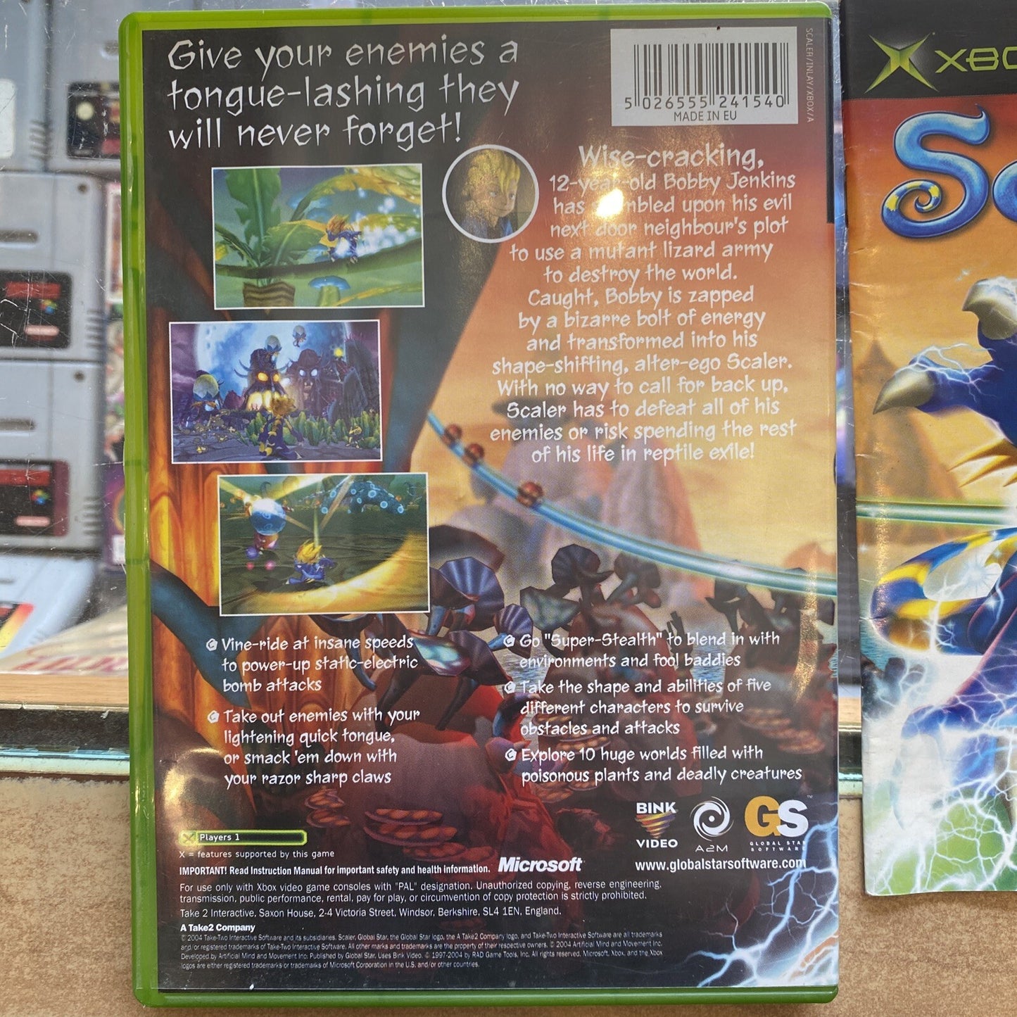 Scaler Xbox Original Game + Manual (2004) PAL AUS