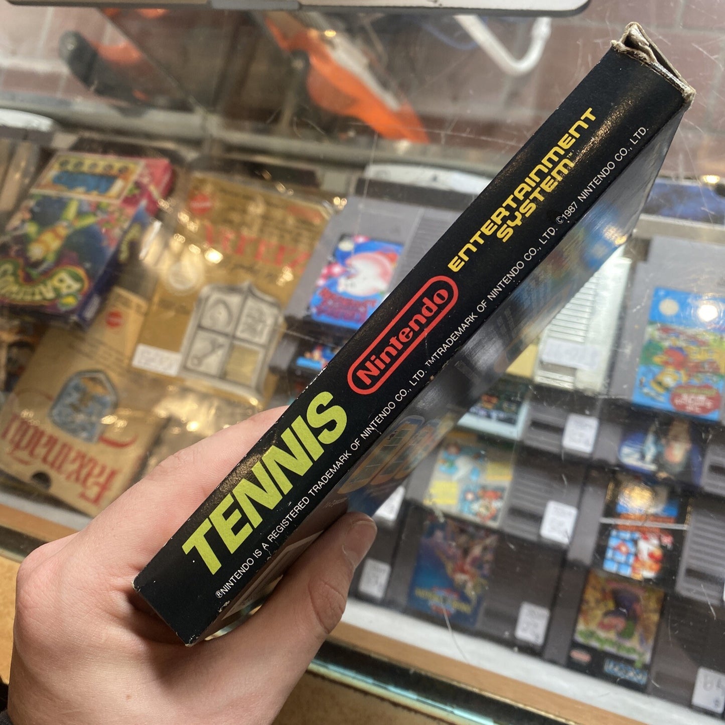 Tennis Nintendo Entertainment System NES Game • PAL Boxed Complete • Black Box