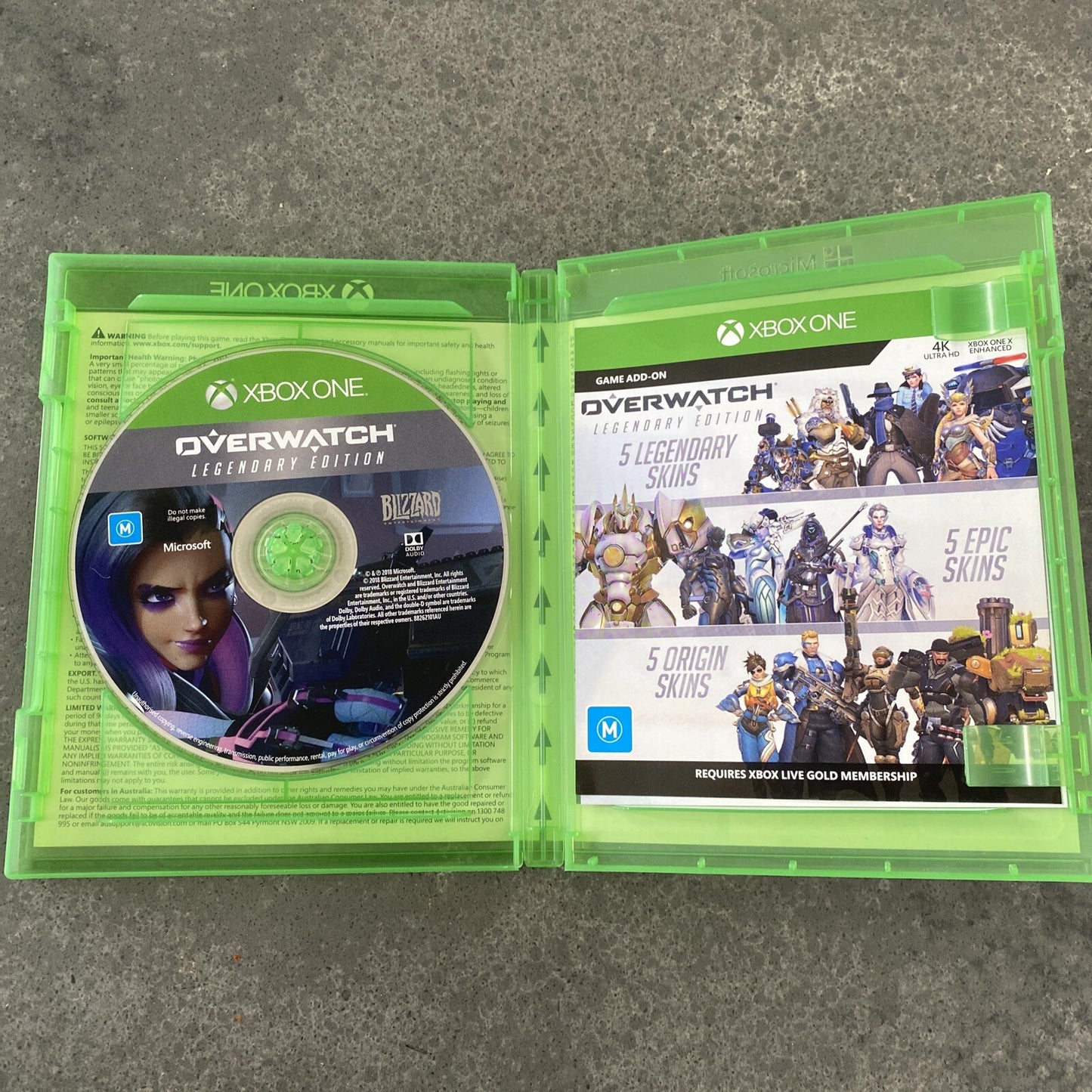 Overwatch Legendary Edition Xbox One Game *FREE SHIPPING* Shooter Xbox Games PAL