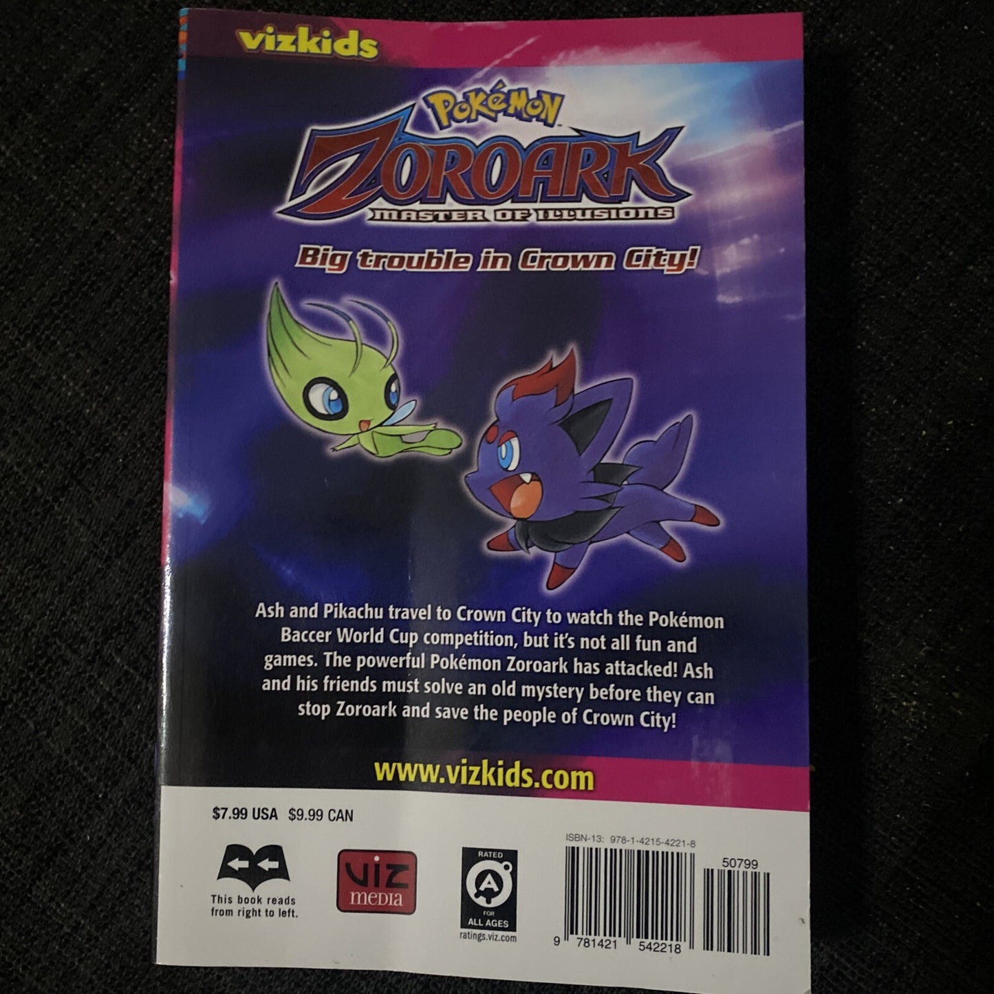 Zoroark: Master of Illusions Pokemon Diamond and Pearl Manga Book (2011)