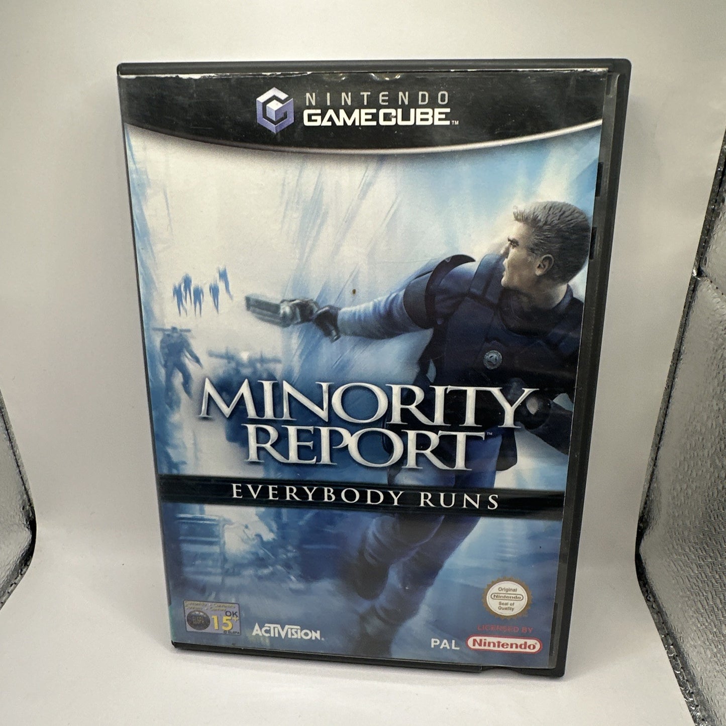 Minority Report: Everybody Runs • Nintendo GameCube Game + Manual (2002) PAL CIB