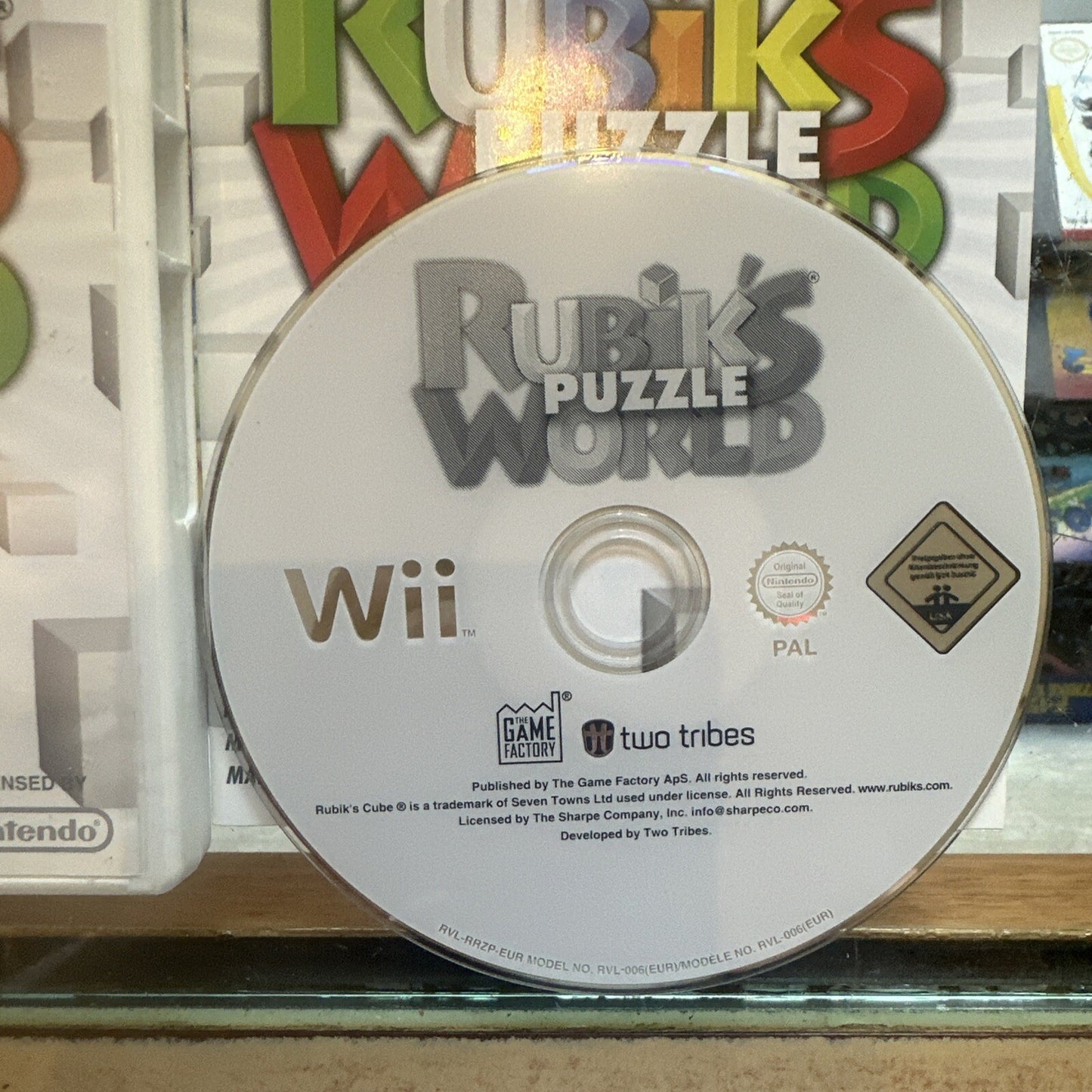 Rubik’s Puzzle World • Nintendo Wii Game (2008) PAL