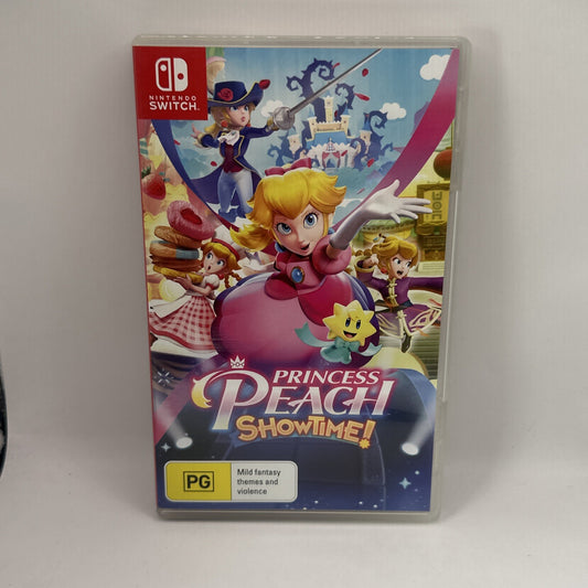 Princess Peach: Showtime! • Nintendo Switch Game (2024) AUS • Tested/Working