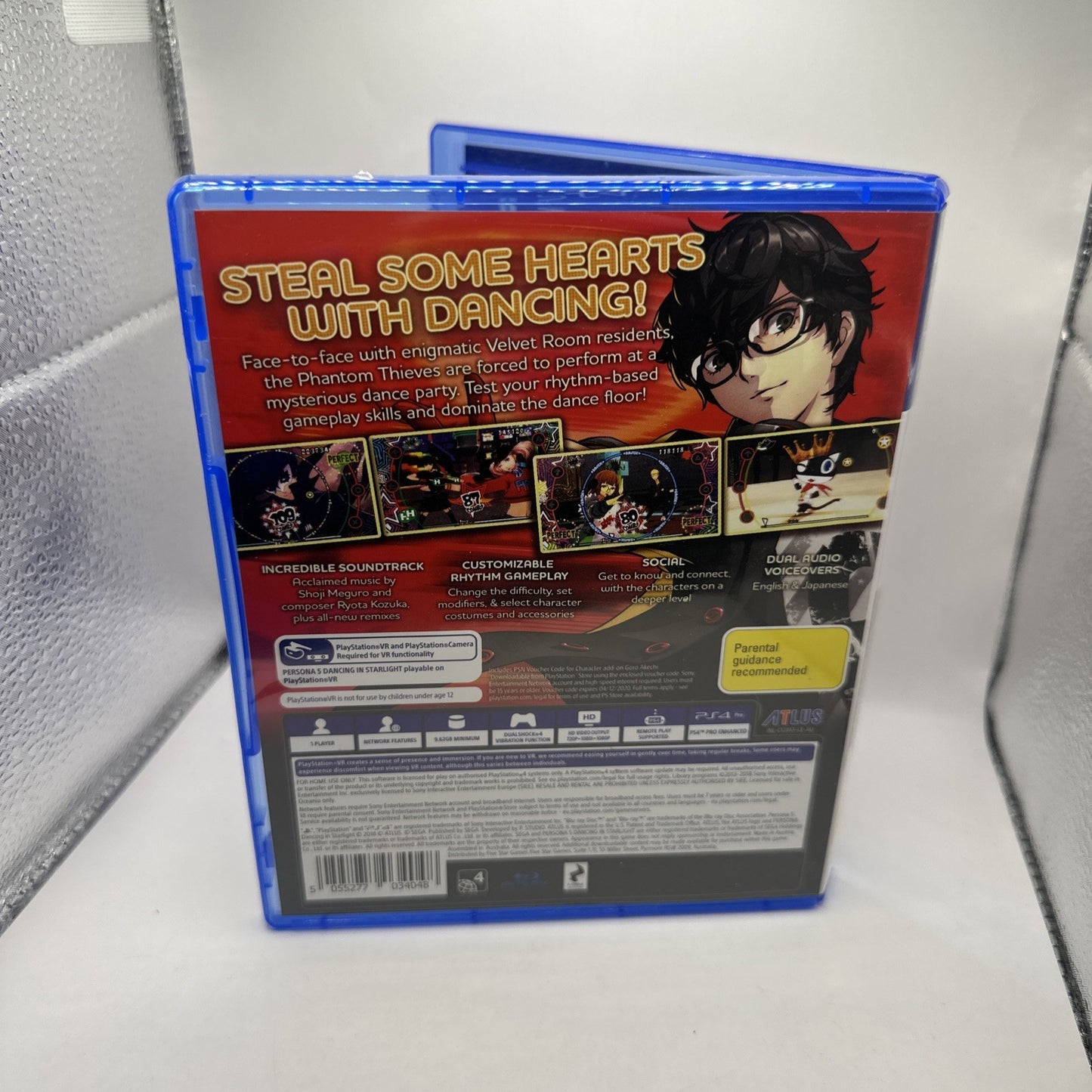 Persona 5: Dancing in Starlight • PlayStation 4 PS4 Game (2018) AUS Complete VR