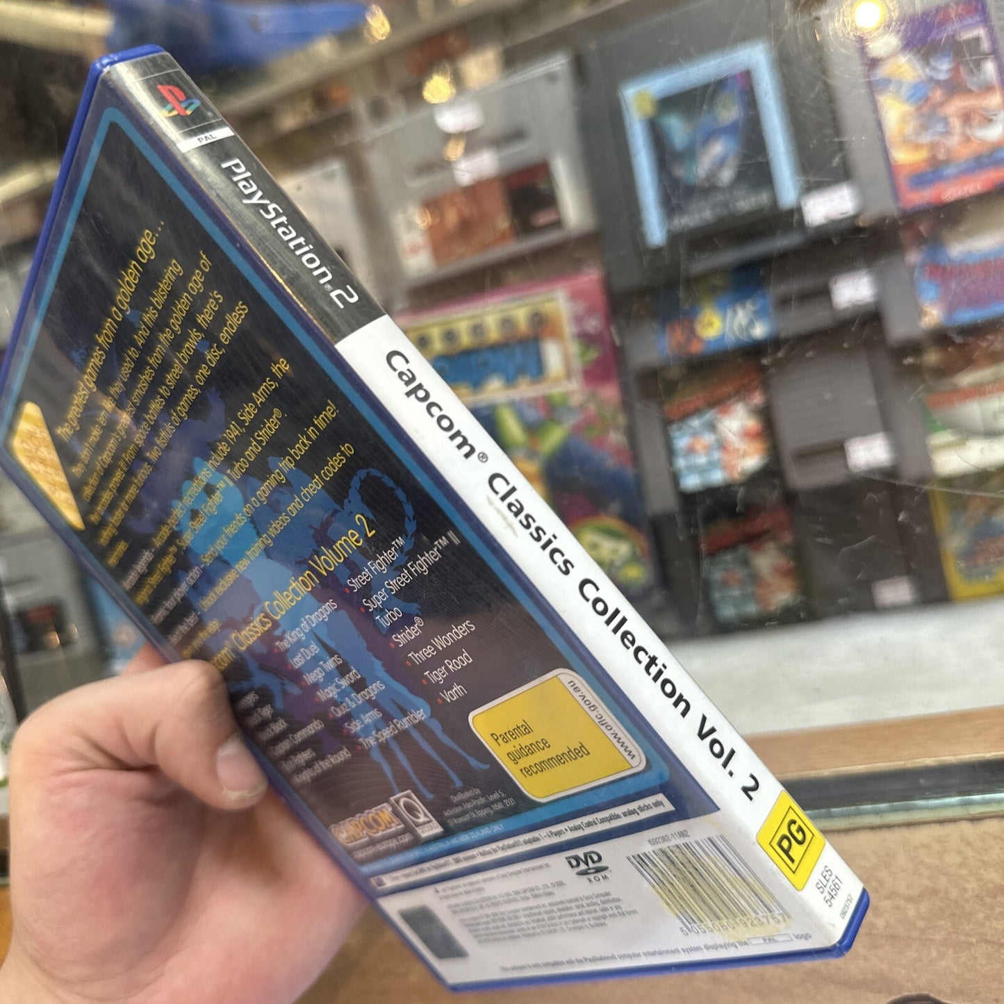 Capcom Classics Collection Volume 2 Playstation 2 PS2 Game + Manual PAL • Vol 2