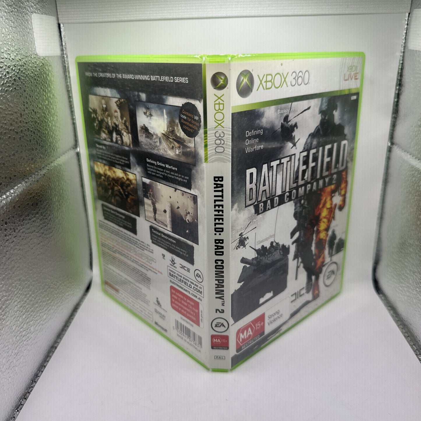 Battlefield: Bad Company 2 • Xbox Game + Manual (2010) PAL AUS • Complete • FPS