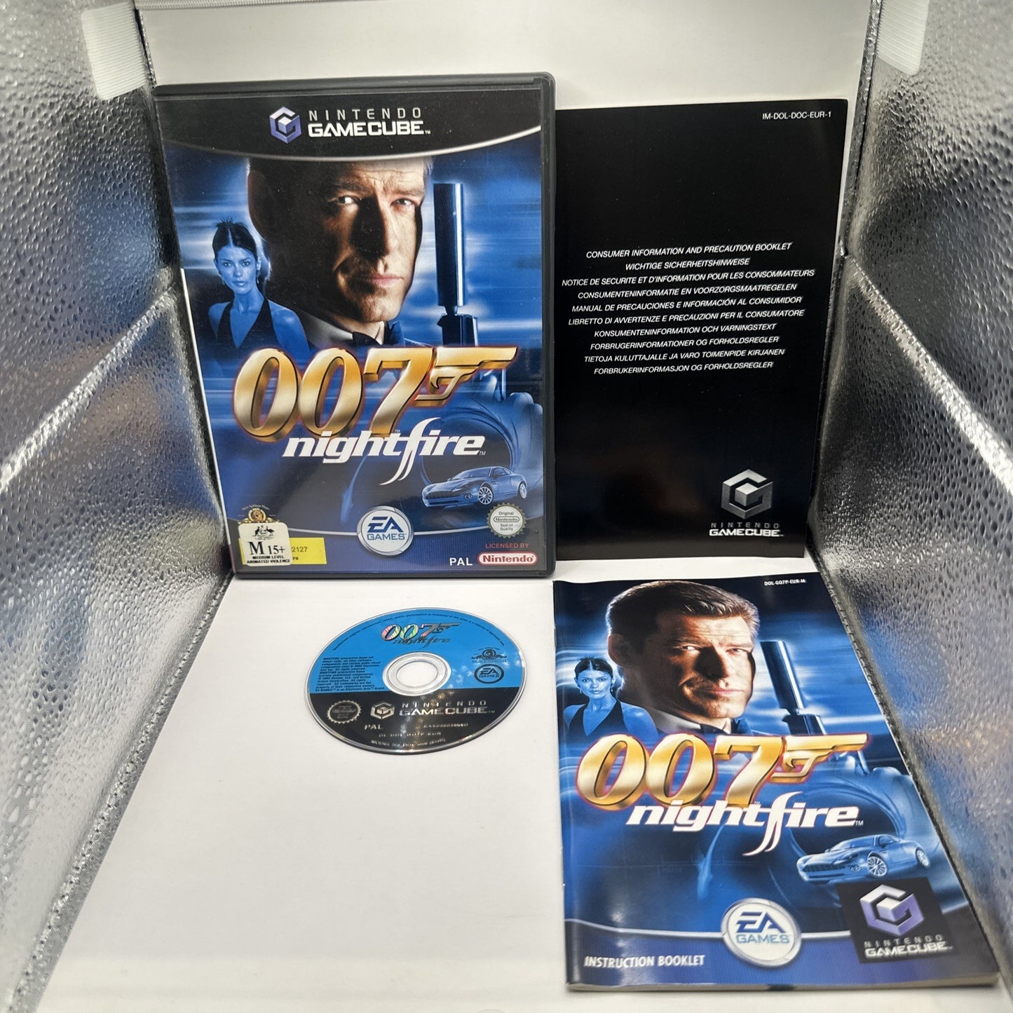 James Bond 007: Nightfire • Nintendo Gamecube Game + Manual PAL (2002) EA Sports