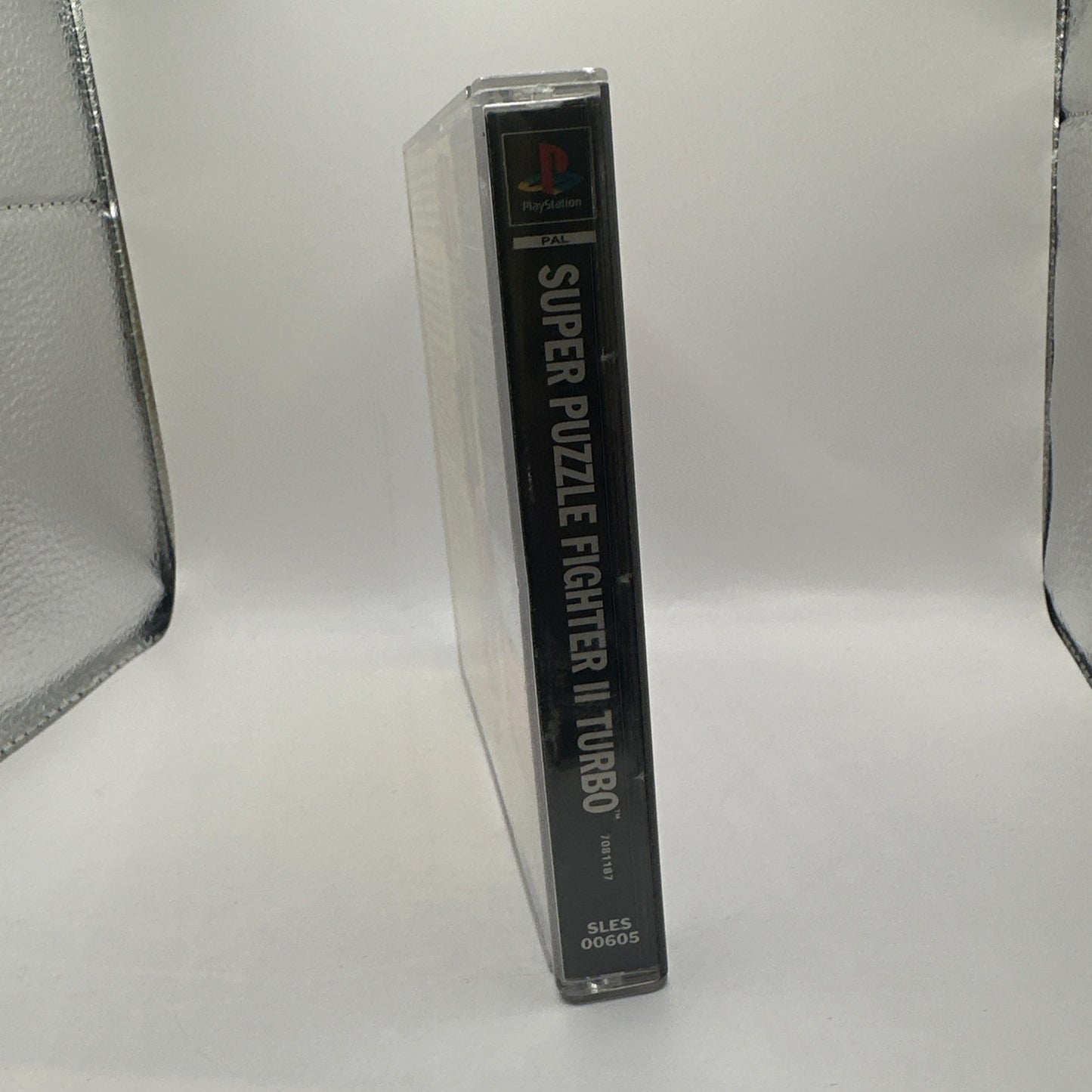 Super Puzzle Fighter II Turbo • PlayStation 1 PS1 + Manual (1996) PAL • Complete