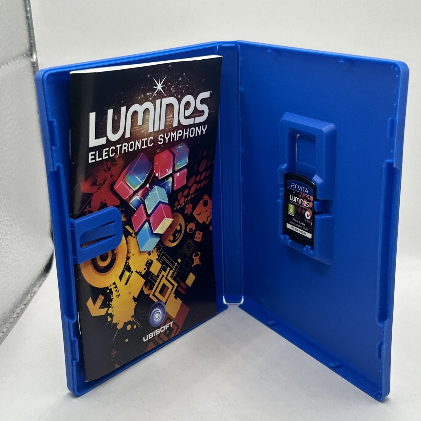 Lumines: Electronic Symphony • PlayStation Vita PS Vita Game + Manual (2012) AUS