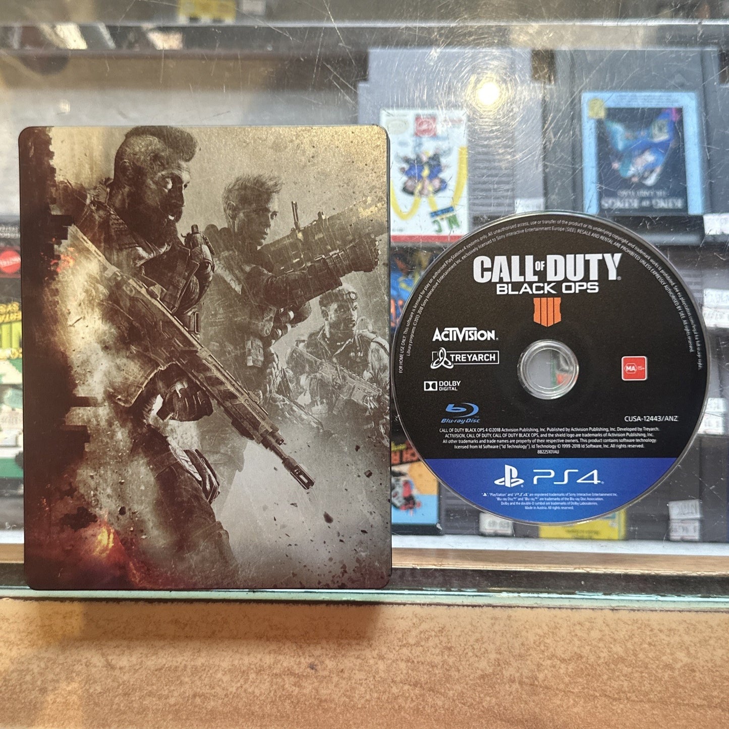 Call of Duty Black Ops IIII 4 Pro Edition Steelbook • Playstation 4 PS4 Game