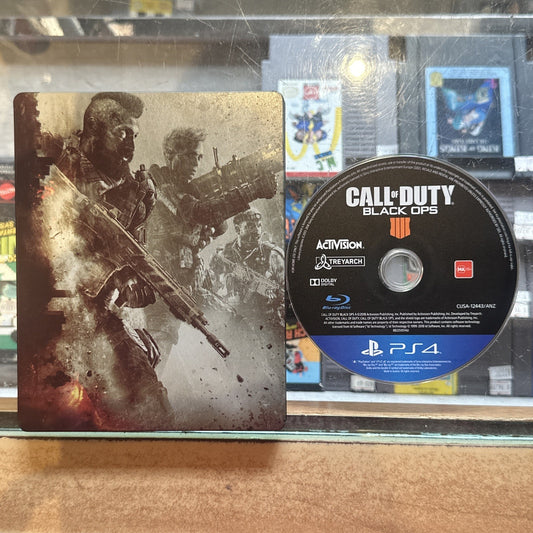 Call of Duty Black Ops IIII 4 Pro Edition Steelbook • Playstation 4 PS4 Game