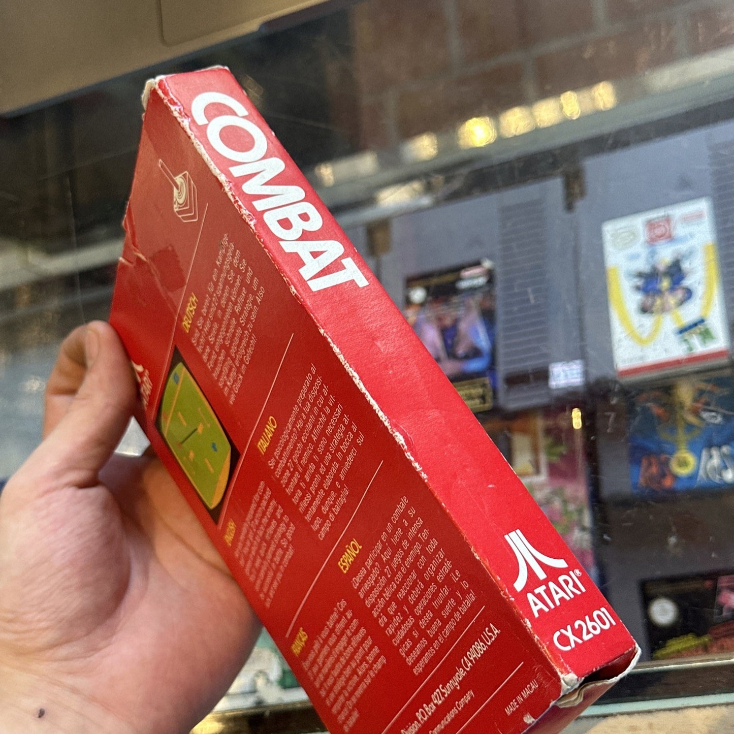 Combat • Atari 2600 Game In Box (1977) PAL • Boxed