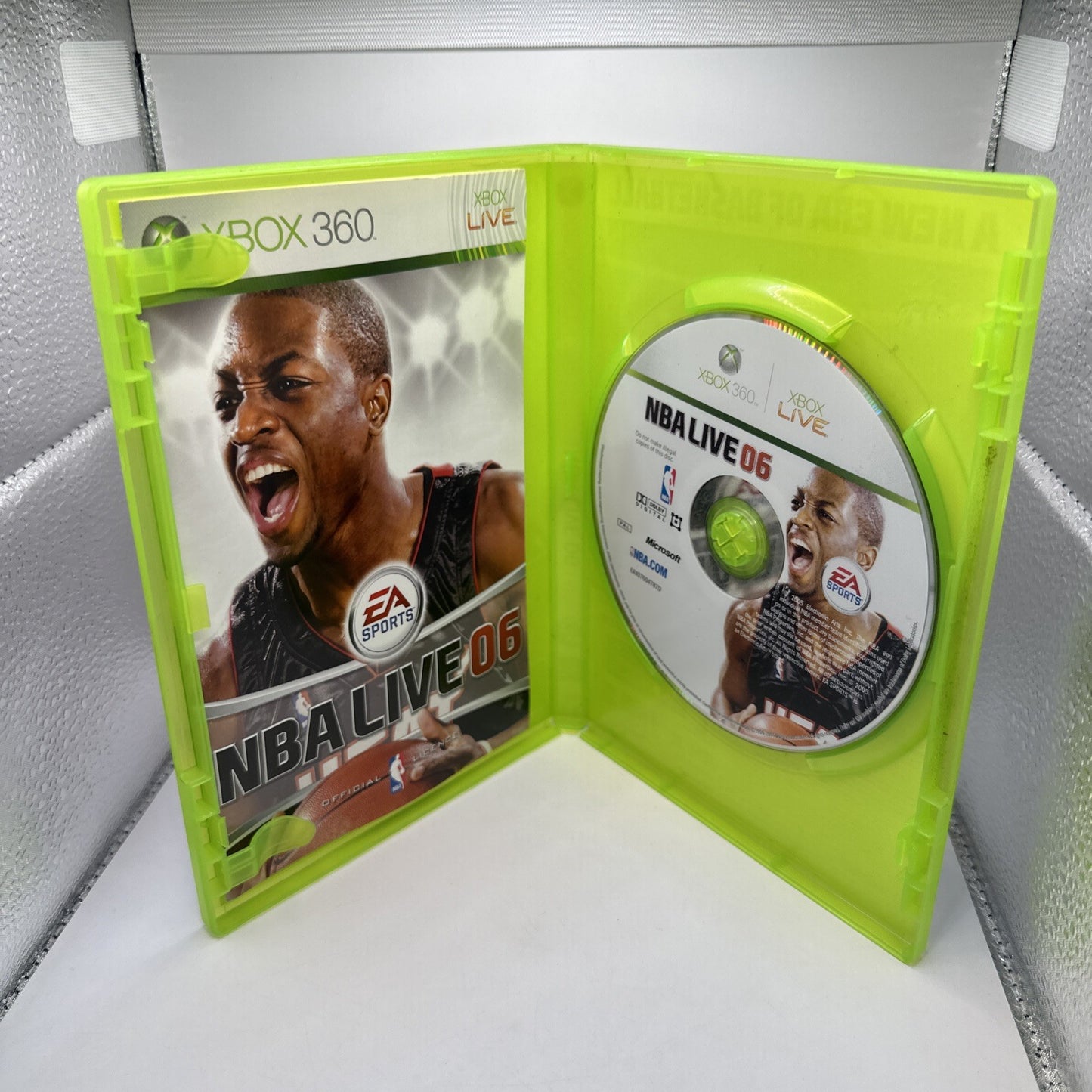 NBA LIVE 06 • Xbox 360 Game + Manual (2005) AUS PAL • EA Sports Basketball 2006