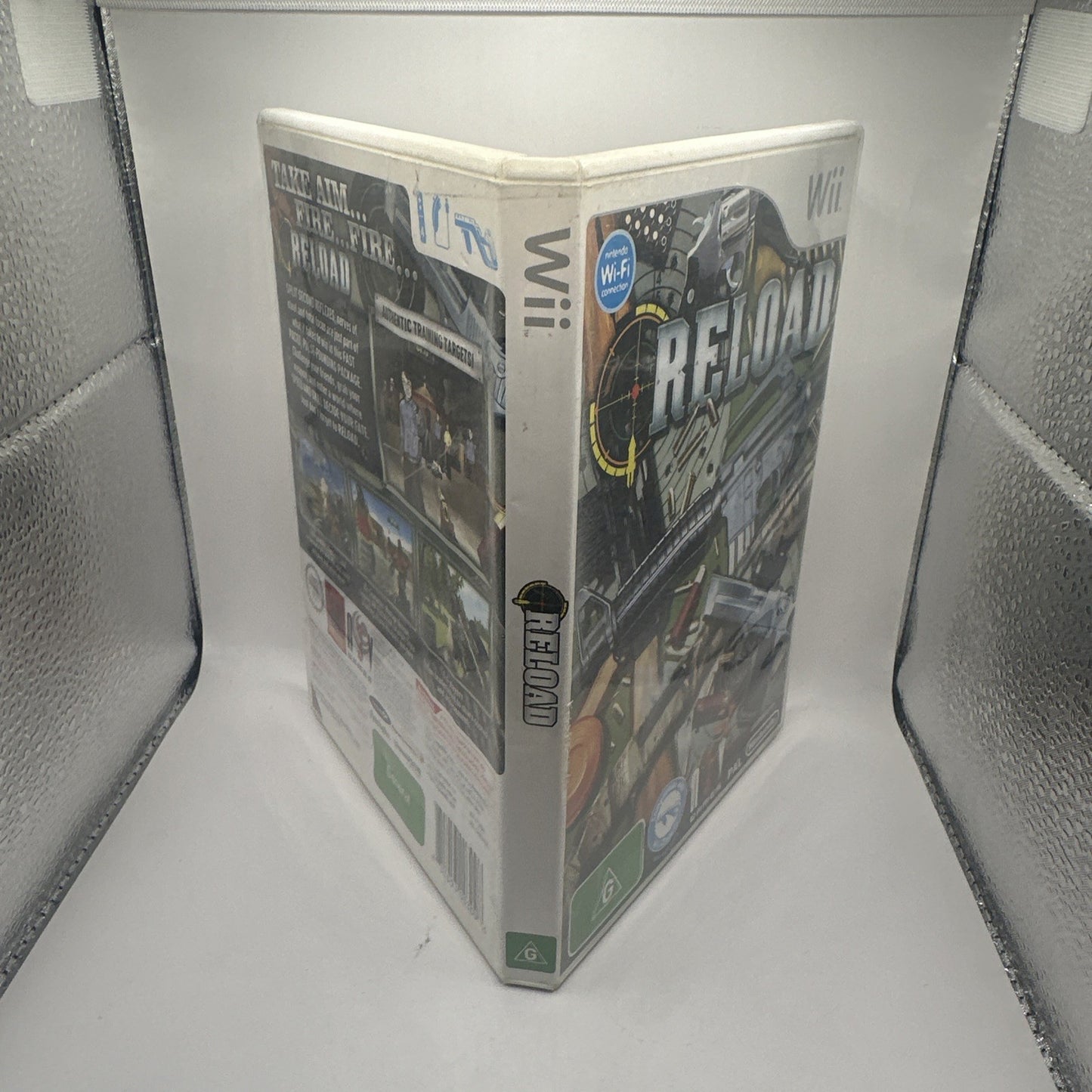 Reload • Nintendo Wii Game + Manual (2009) PAL AUS • Complete CIB • Shooter