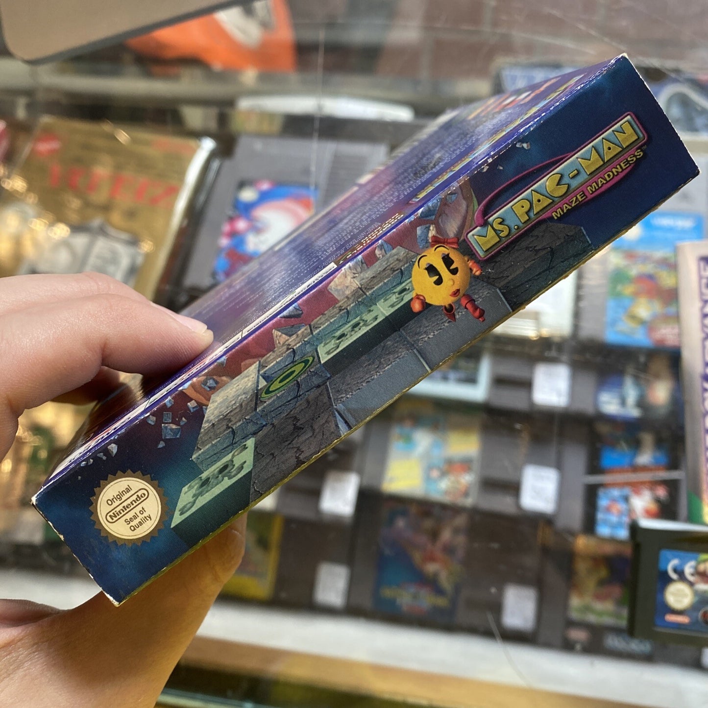 Ms Pac-Man Maze Madness Gameboy Advance Game • Complete In Box GBA + Manual