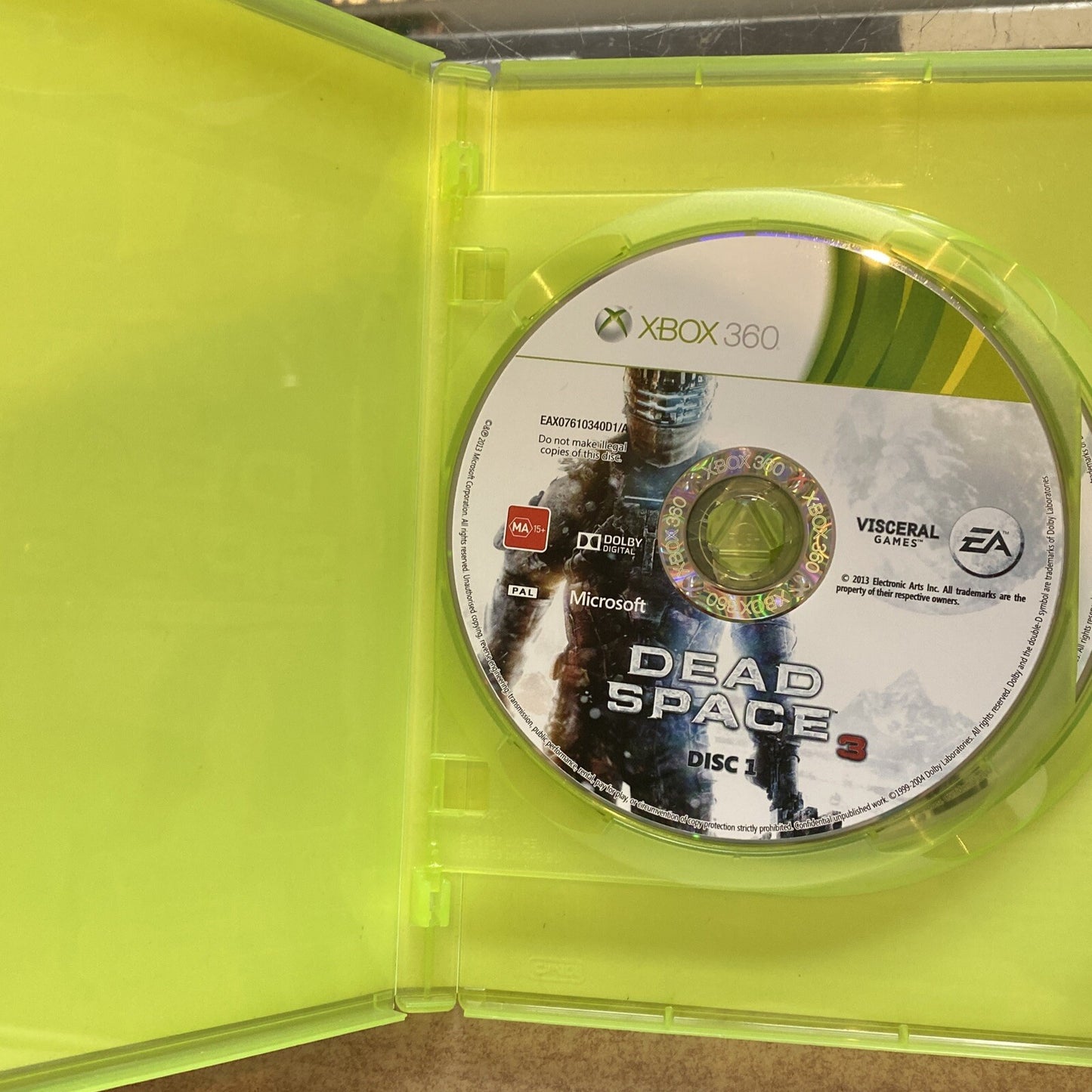 Dead Space 3 Xbox 360 Game PAL AUS (2013) TESTED/WORKING! • Limited Edition