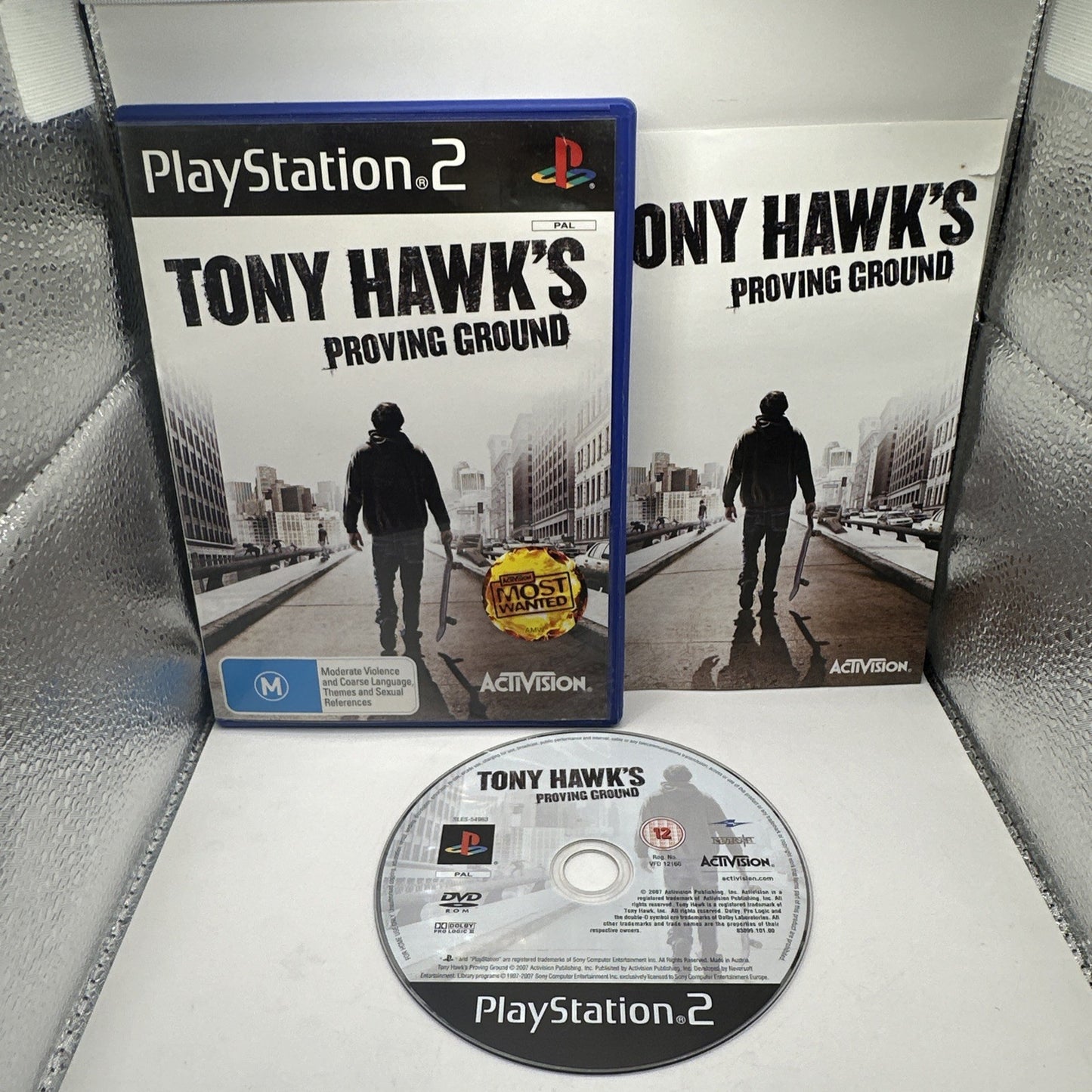 Tony Hawk’s Proving Ground • PlayStation 2 PS2 Game + Manual (2007) PAL AUS CIB