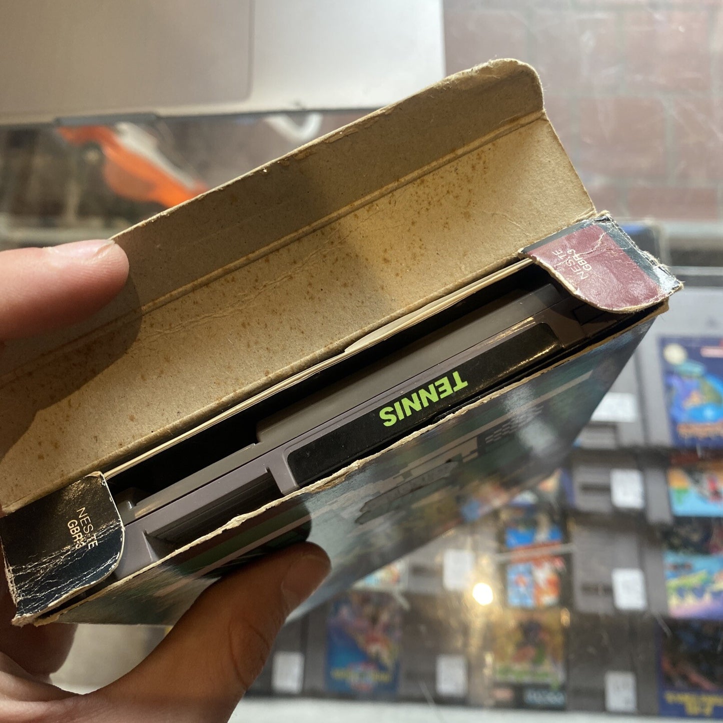 Tennis Nintendo Entertainment System NES Game • PAL Boxed Complete • Black Box