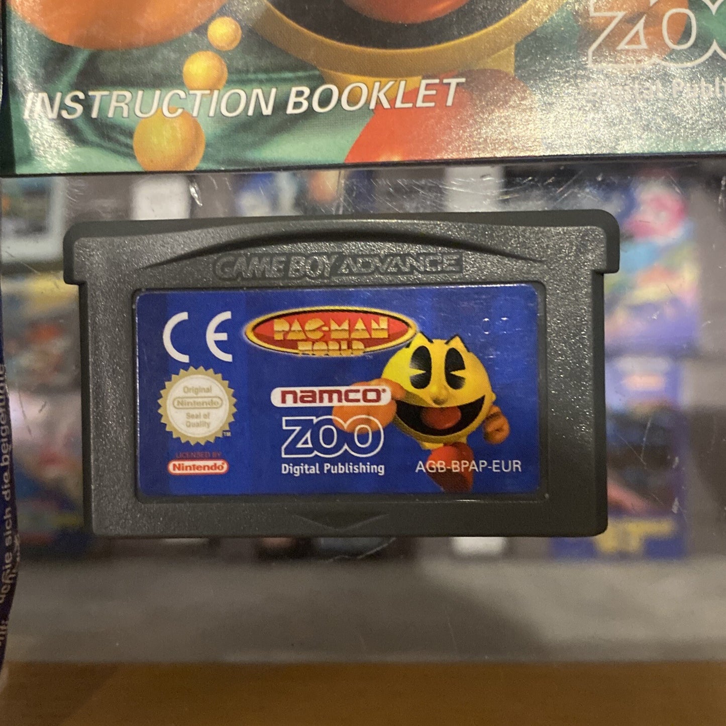 PAC-MAN World Gameboy Advance Game Boxed + Manual • AU PAL • Namco Game Boy
