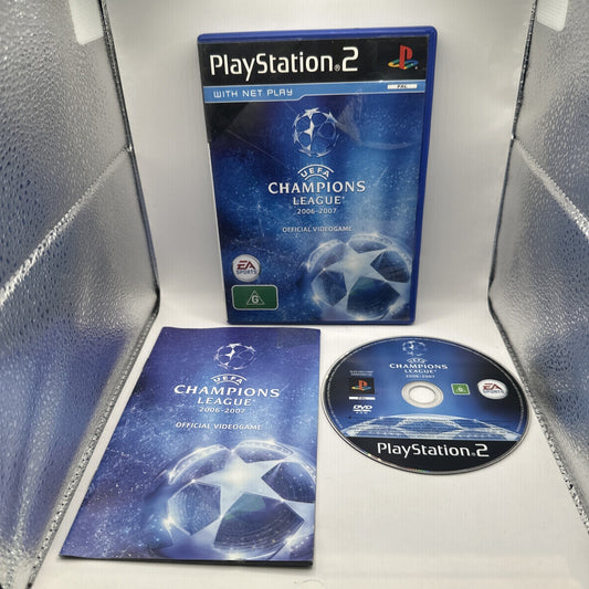 UEFA Champions League 2006 - 2007 Sony Playstation 2 PS2 Video Game GC