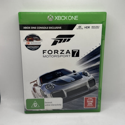 Forza Motorsport 7 • Xbox One Game (2017) PAL AUS • Car Racing