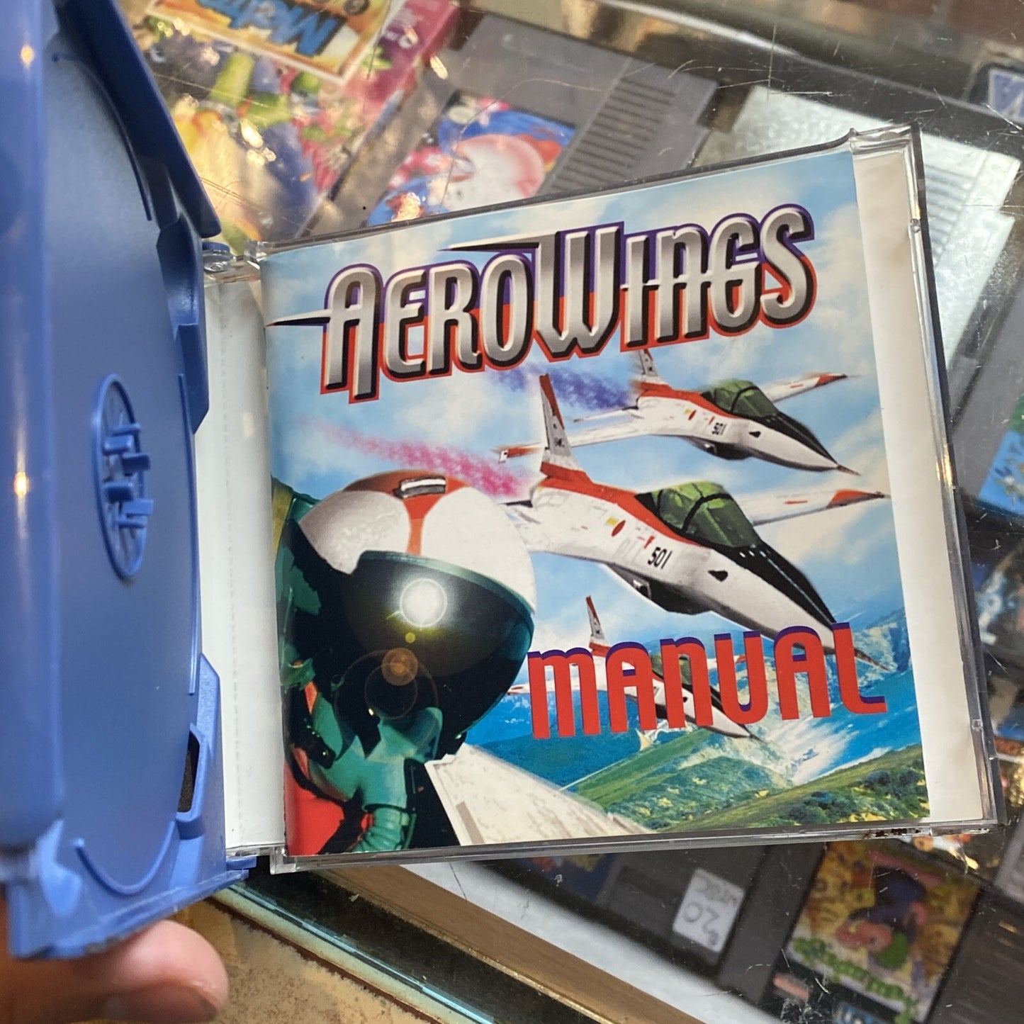 AeroWings Sega Dreamcast Game + Manual PAL *COMPLETE* Tested/Working (1999)