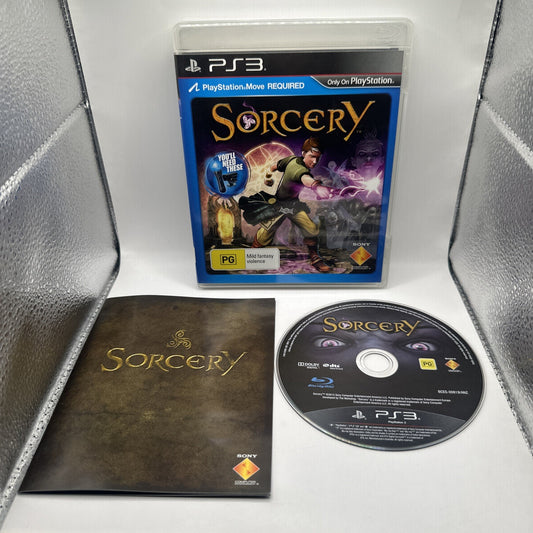 Sorcery • PlayStation 3 PS3 Game + Manual (2012) AUS • Complete • PS Move Games